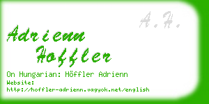 adrienn hoffler business card